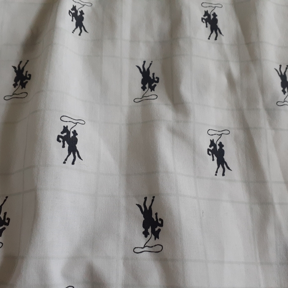 K Mart Brand Western Shirt white XL - Picture 6 of 8